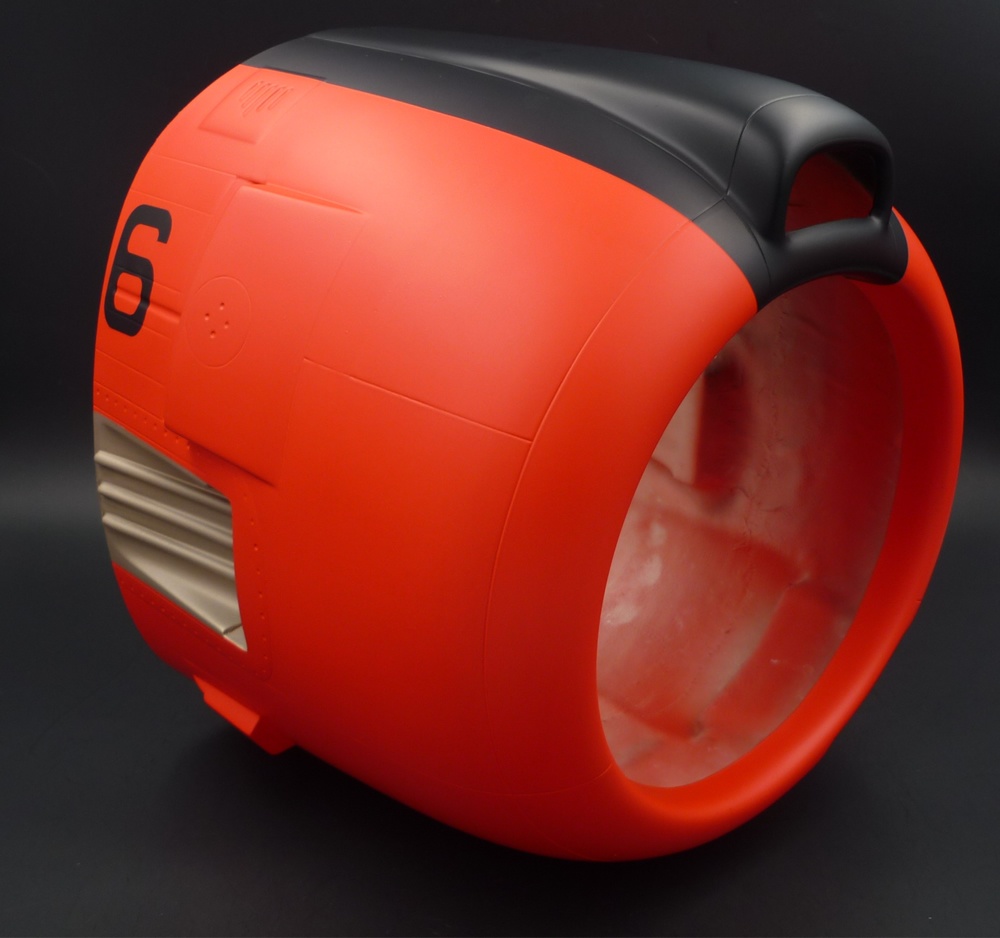 TopRC Motorhaube T-28 Trojan weiß/rot 111" ARF