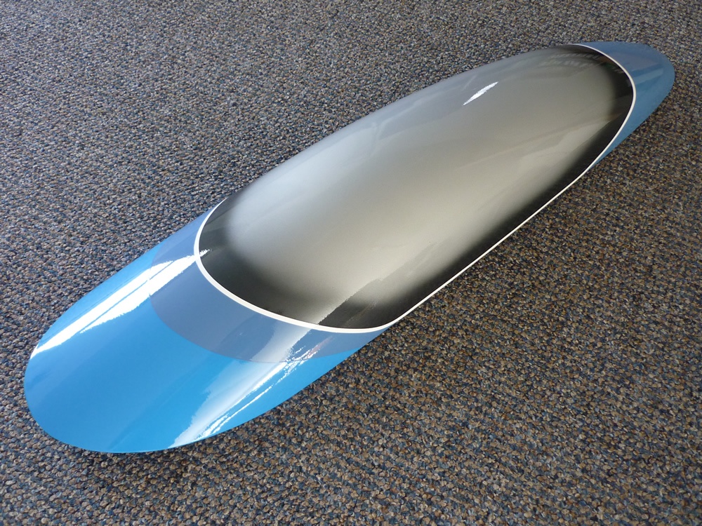TopRC Kabinenhaube Sport Jet Aspire Blau ARF 78,5"