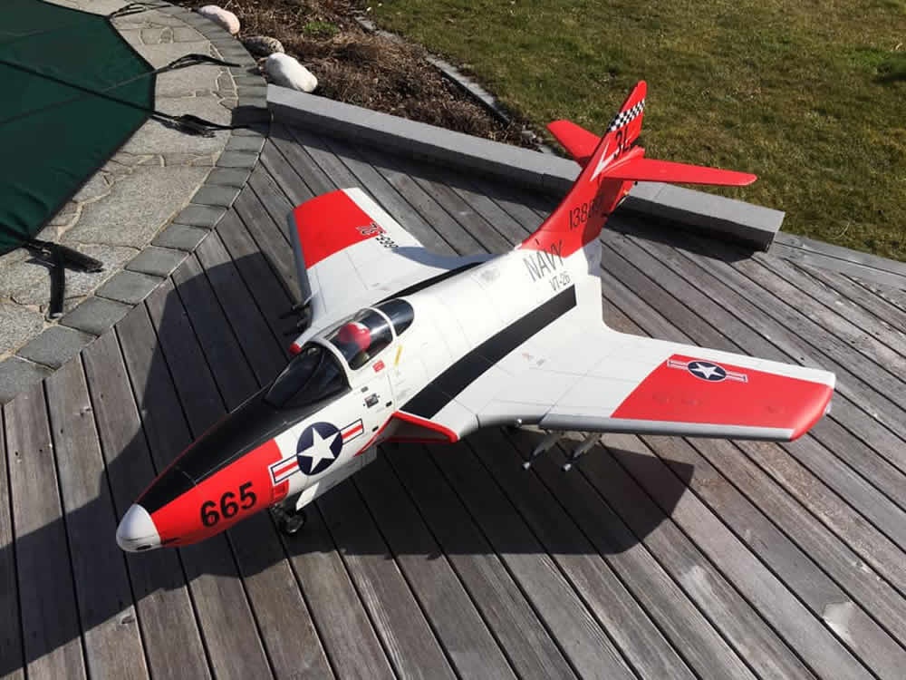 TopRC F9F Cougar A Version 61,5" ARF