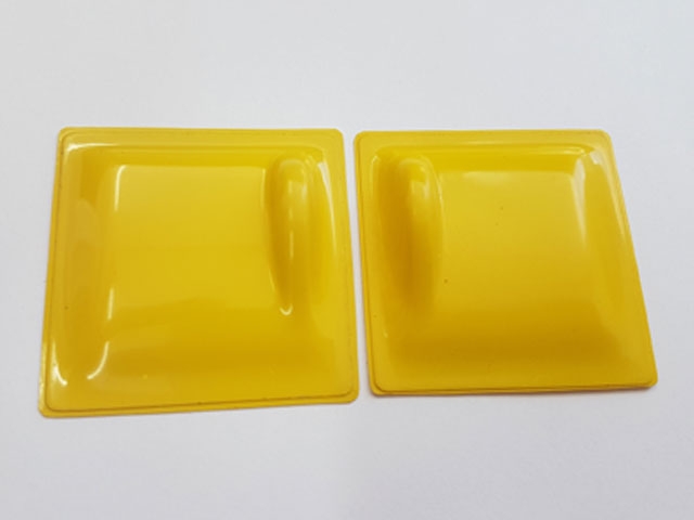 Servoabdeckungen 45x45 L/R Gelb zu RCRCM Modellen 2Stk.