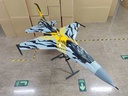 TopRC F16 1:6 Black Thunderbird/X-Tiger 65" ARF, matt