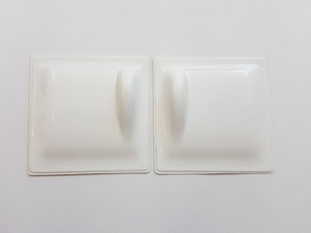 Servoabdeckungen 45x45 L/R Weiss zu RCRCM Modellen 2Stk.