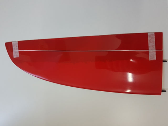 Ersatz HLW Rechts RCRCM 300 F3F/F3B Rot/Schwarz (3)