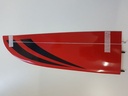 Höhenleitwerk Rechts Rot/Schwarz GFK/CFK Predator III von RCRCM