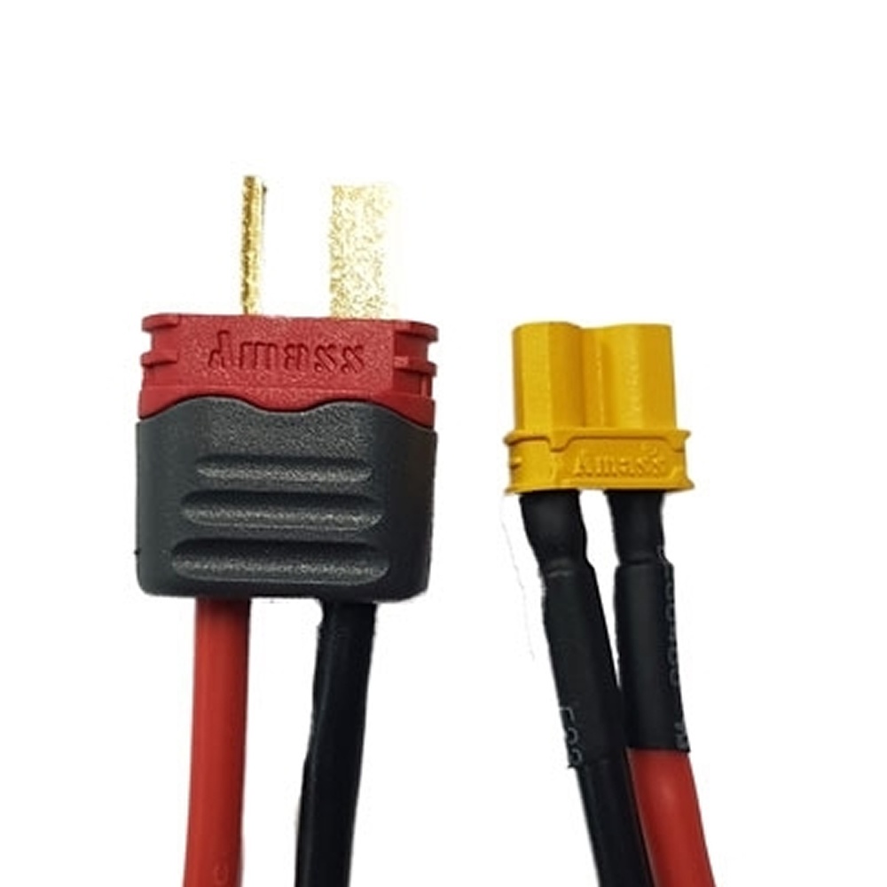 Adapter Amass Ultra/Deans Stecker zu XT30 Buchse