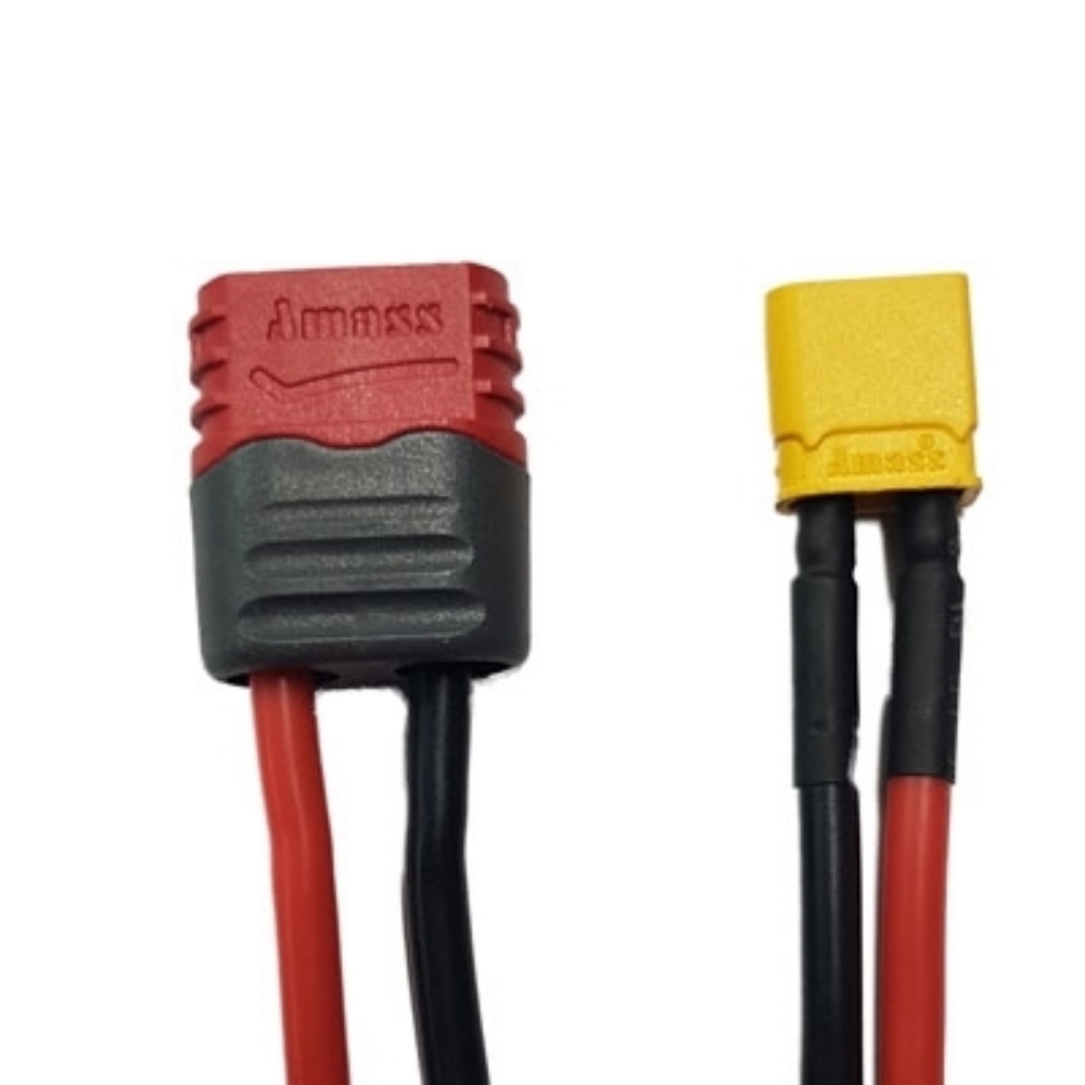 Adapter Amass Ultra/Deans Buchse zu XT30 Stecker