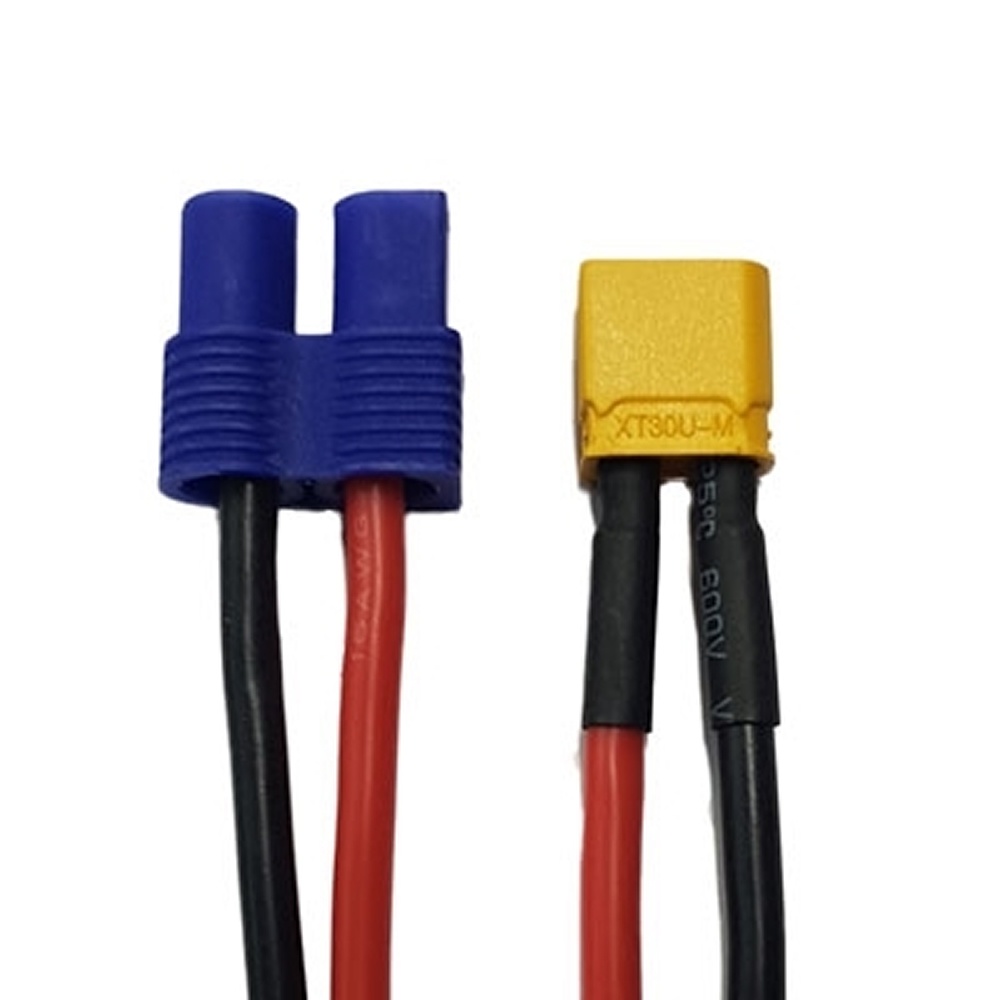 Adapter Amass XT30 Buchse zu EC3 Stecker