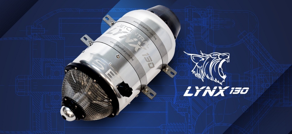 Jet Central Lynx 130 Turbine (13,3 Kilo Schub)