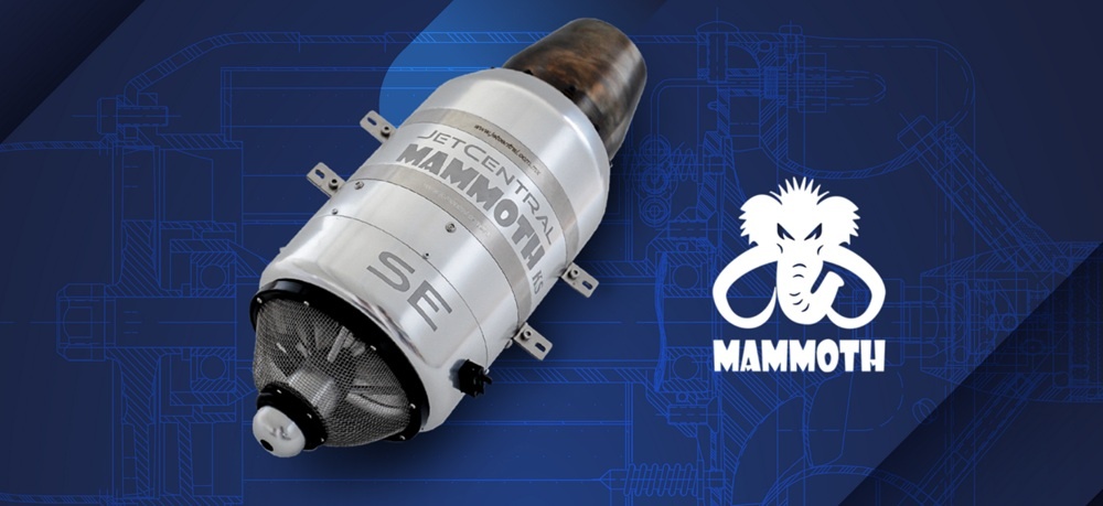 Jet Central Mammoth 250 Turbine (25,5 Kilo Schub)