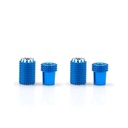 Knüppelsticks M4 All-Around Spiked-Anti-Rutsch, blau