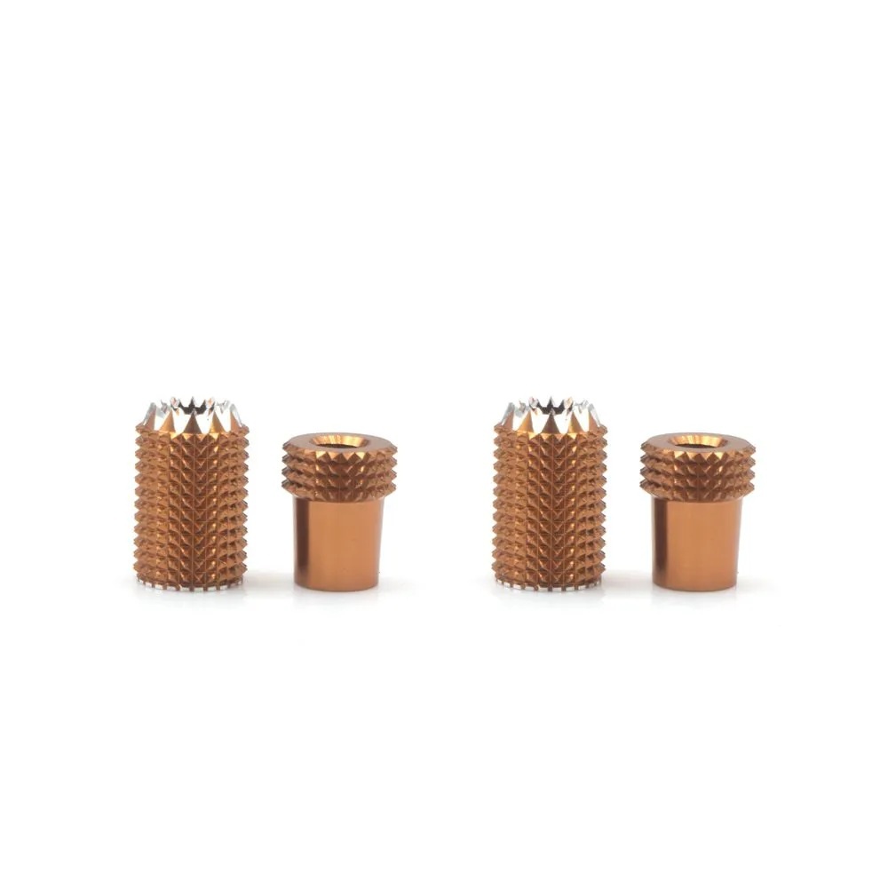 Knüppelsticks M4 All-Around Spiked-Anti-Rutsch, gold