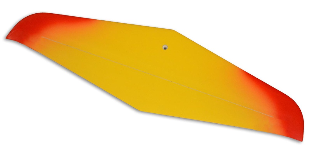 Ersatzhöhenleitwerk für Bullet/Sundowner in gelb rot
