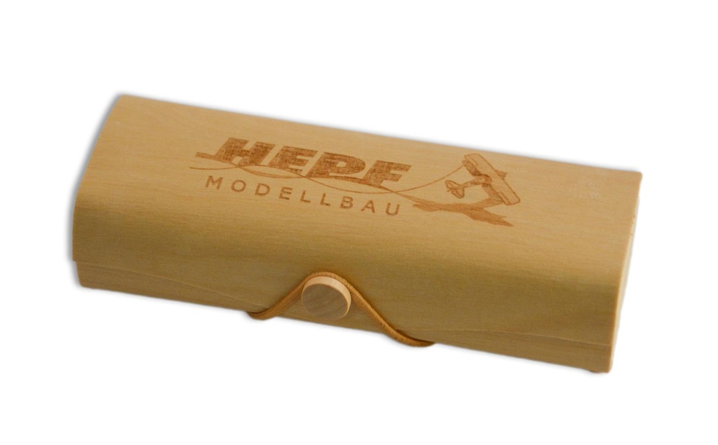 HEPF Brillenetuie aus Holz