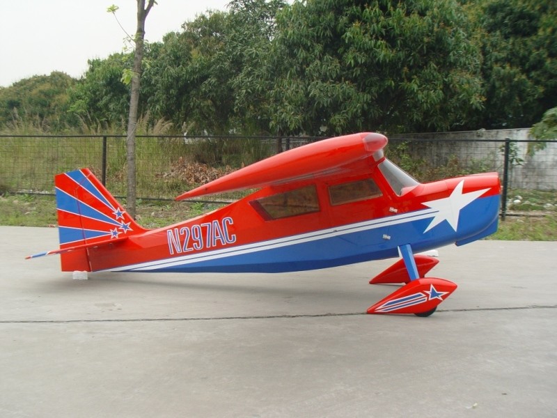 Pilot RC Decathlon 107 rot-blau-weis (CH3)