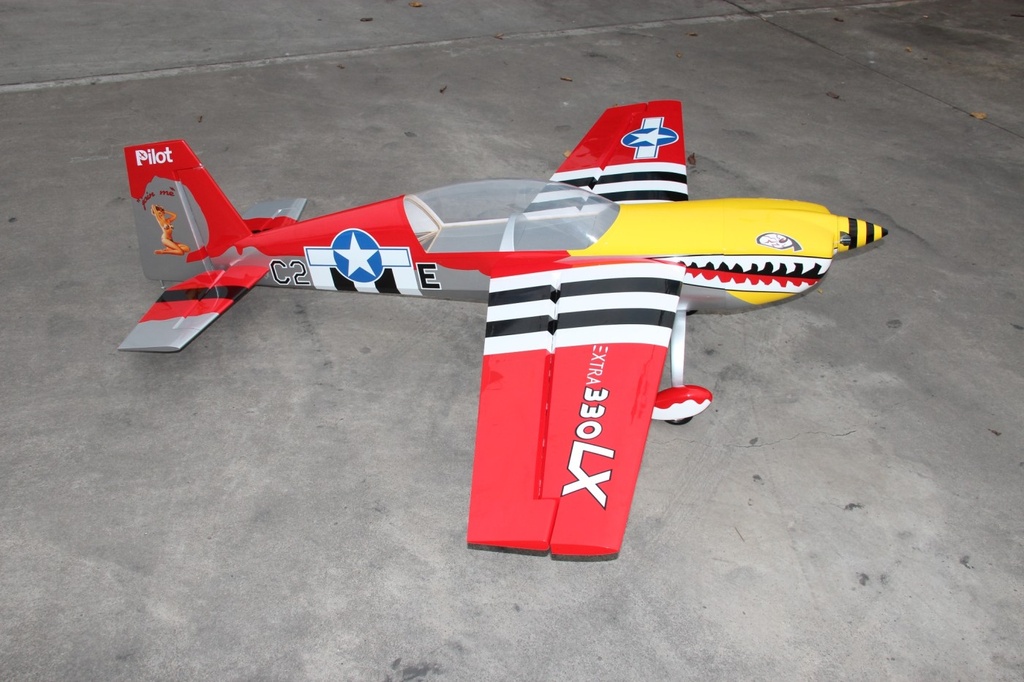 Pilot RC Extra330LX rot-silber-gelb 103 (01)