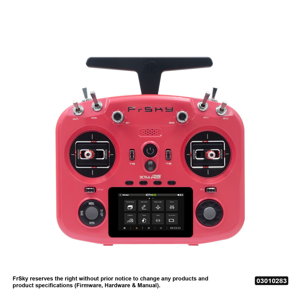[2214.220] X14RS FrSky Sender 2,4Ghz Pink