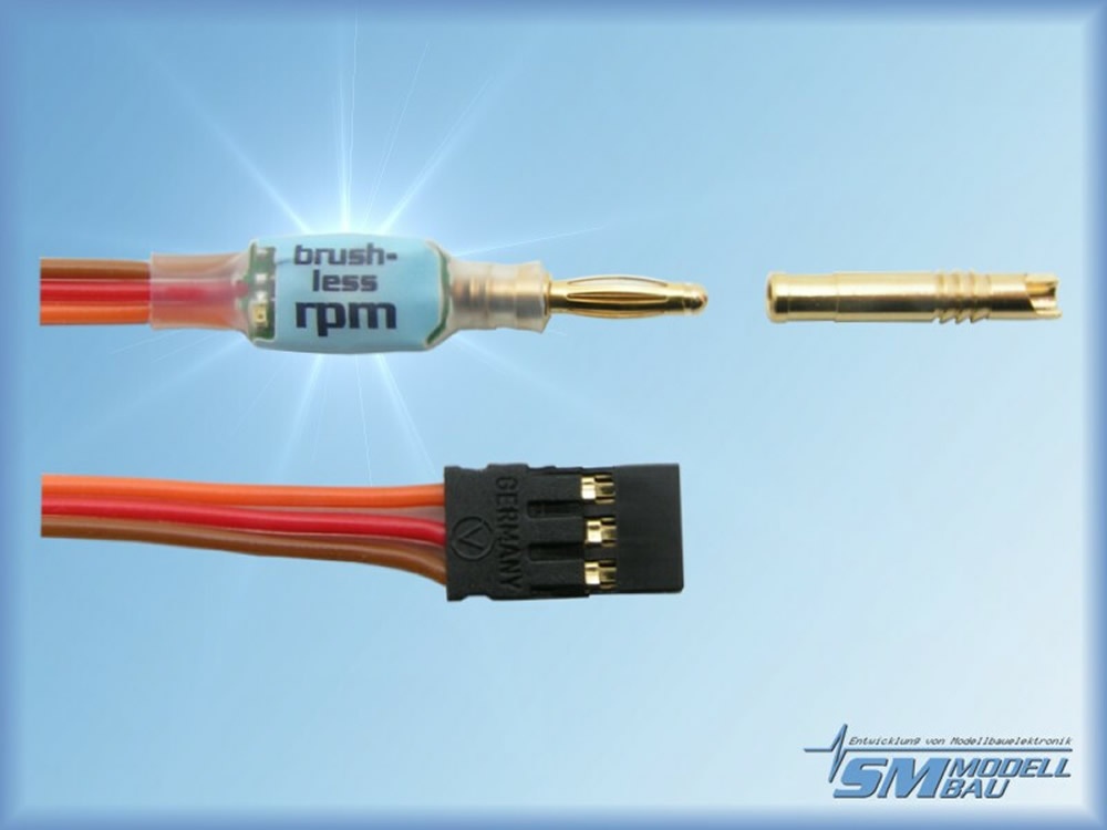 Brushless Drehzahlsensor für UniTest 2, UniLog 1 + 2
