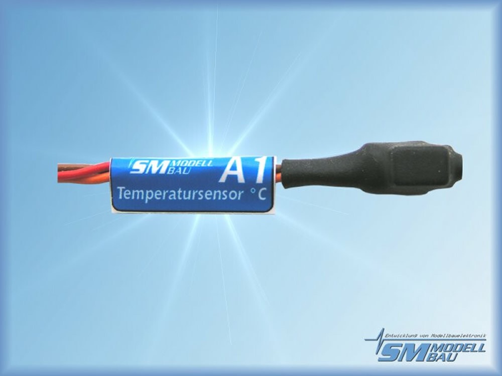 Temperatursensor für UniTest 2, UniLog 1+2 und LiPoWatch