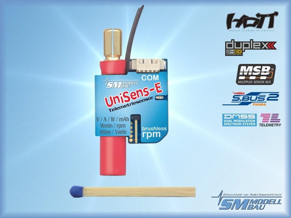 UniSens-E 140A 6 mm LMT Goldstecker