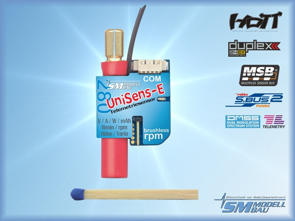UniSens-E 280 A 6 mm LMT Goldstecker