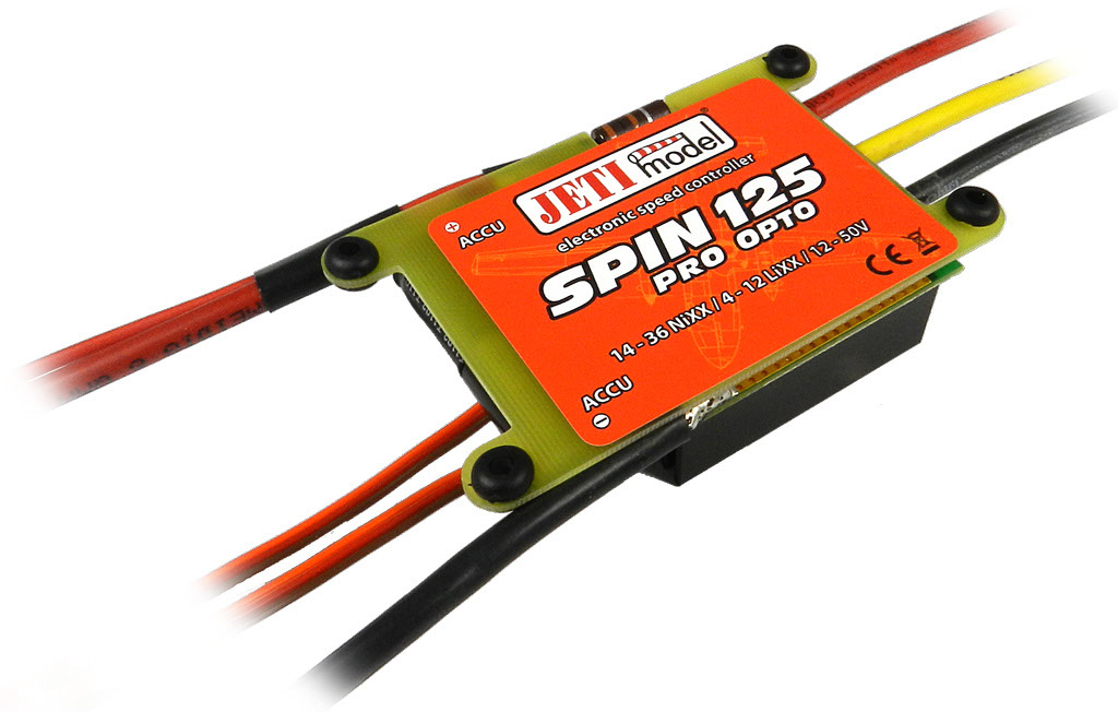 Jeti Spin 125 Pro BL opto Controller Software Hemotec