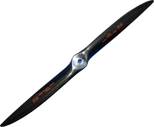 Kohlefaserpropeller 2-Blatt, 20,0 x 10,0