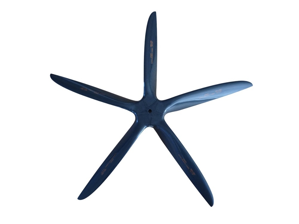 Kohlefaserpropeller 5-Blatt, 24,0 x 23,0 Turboprop