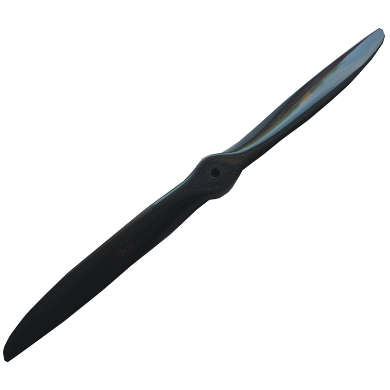 Kohlefaserpropeller 2-Blatt, 22,0 x 12,0 links