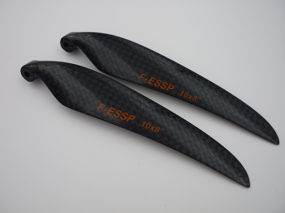 Carbon Klappluftschrauben 10,0x8,0