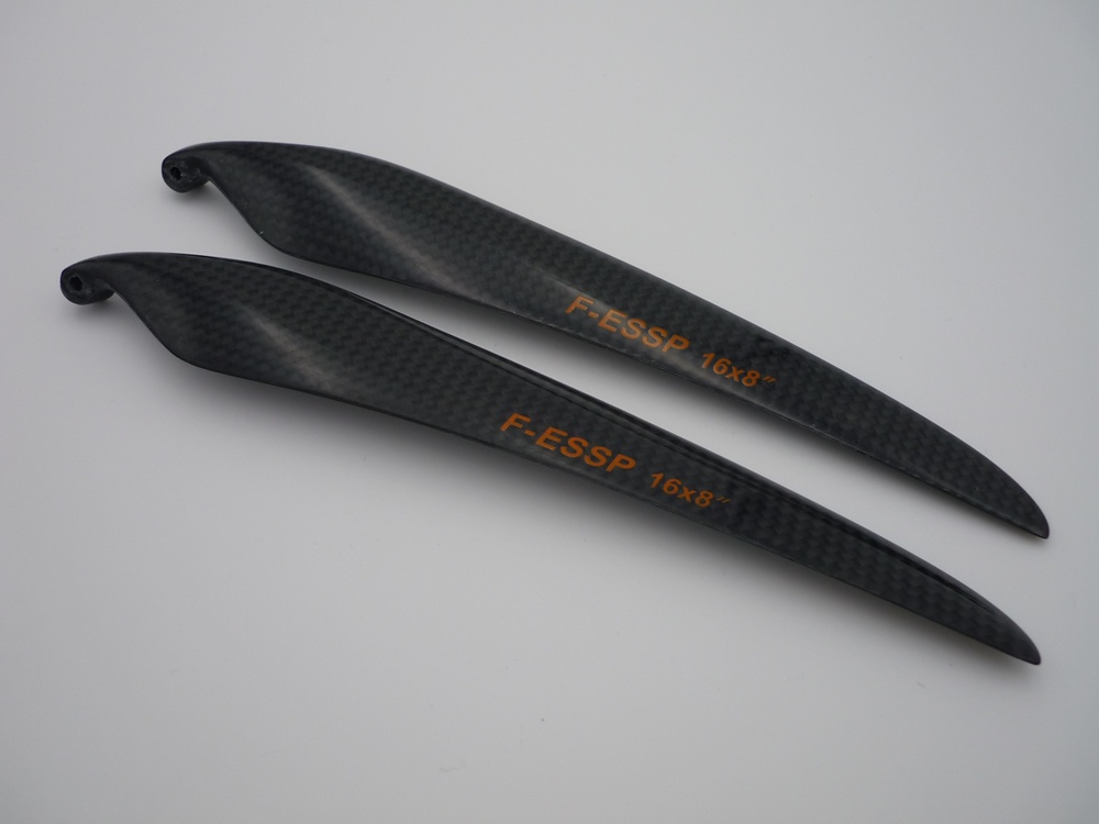 Carbon Klappluftschrauben 16,0x08,0