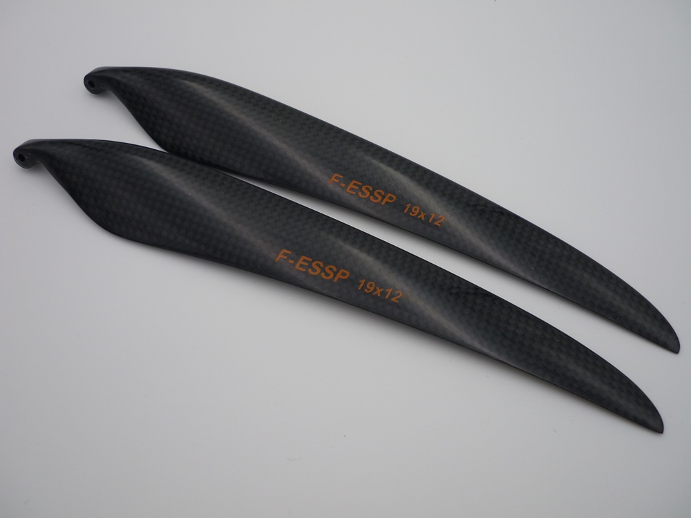 Carbon Klappluftschrauben 19,0x12,0