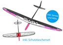 Kite PNP CFK DLG/F3K Weiss/Pink 1500mm inkl. Schutztaschen