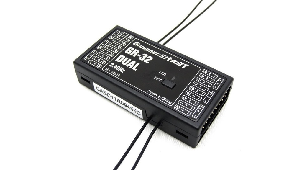 Graupner GR-32 Dual HoTT - 2.4 GHz Empfänger