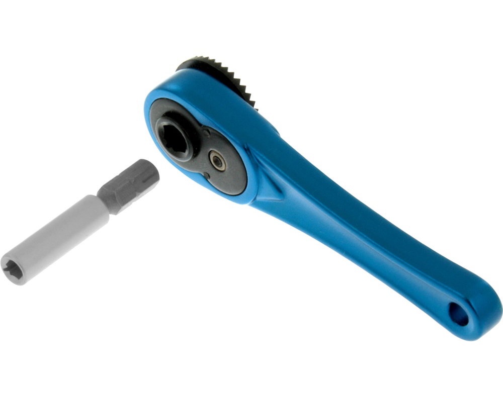 ALU - RATSCHE 1/4" + Adapter