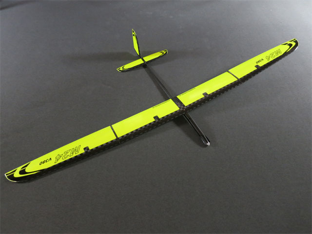 M24 V380 Elektro Super-PNP Gelb F5J-Thermiksegler