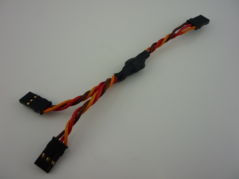 Y-Kabel 10 cm JR, flach 0,35mm²