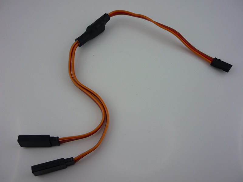 Y-Kabel 30 cm JR, flach 0,25mm²