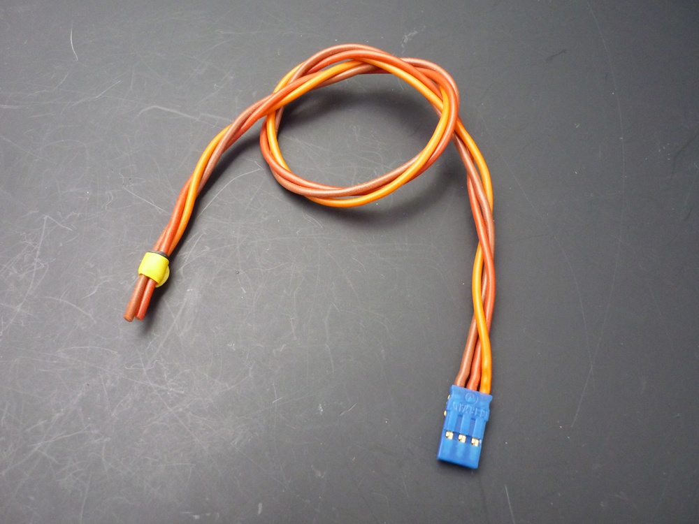 Servokabel JR verdrillt 30 cm 0,50mm²