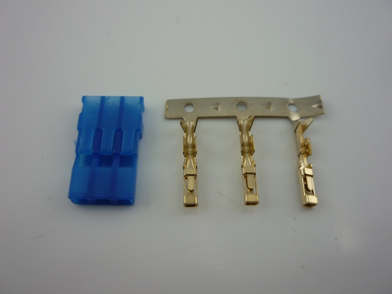 JR Servo-Buchse/ female-Pin, Blue-Line