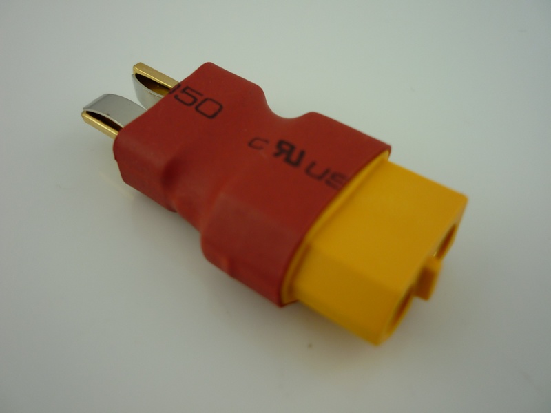 Kurzadapter T-Stecker/XT60 Buchse