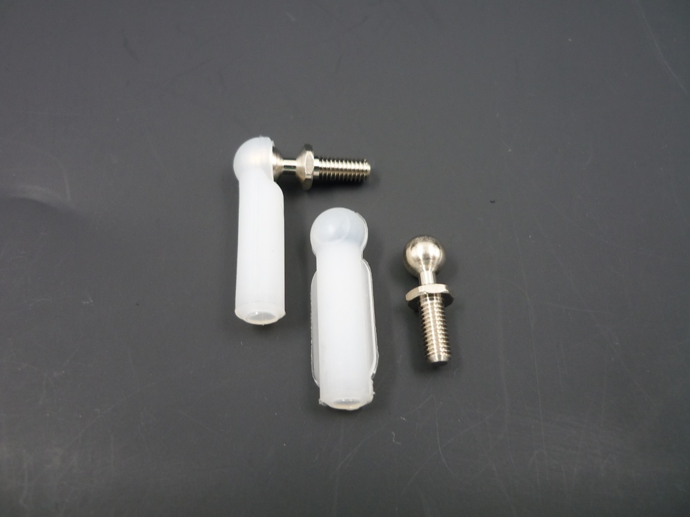 2 St.Nylon Kugelschnapper M 3