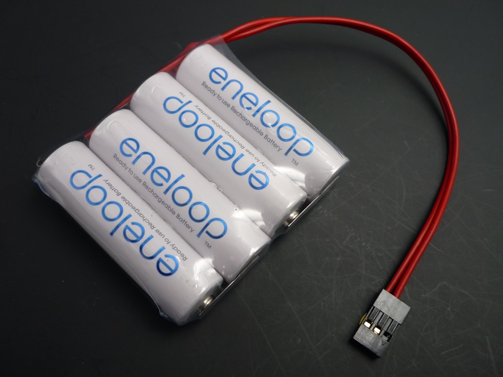 Panasonic Eneloop 2000mAh, F4x1, Graupner JR