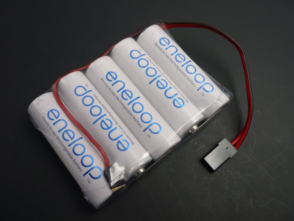 Panasonic Eneloop 2000mAh, F5x1, Graupner JR