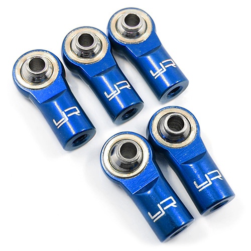 Aluminium M3 Kugelköpfe dunkelblau (5 Stück)