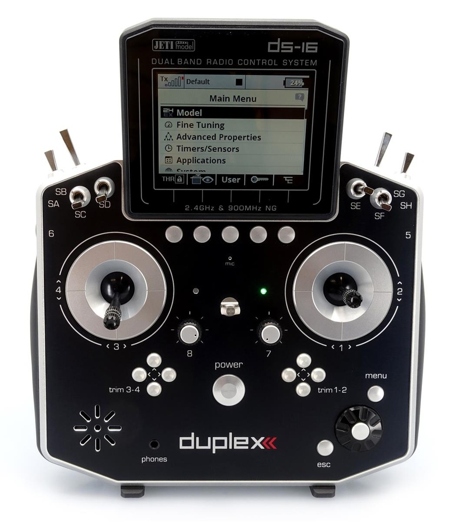 JETI Handsender DS-16 II Silver Multimode