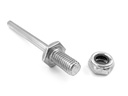 Radachsen 50x5mm (Paar) M8