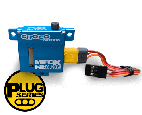 CHOCOmotion Servo PLUG SERIES FOX HV10/7.5  - 7.5 kg*cm