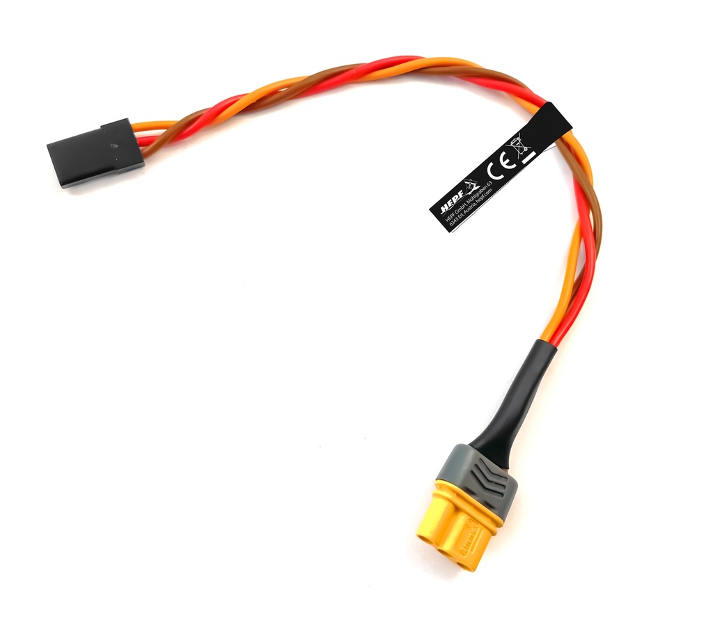 Adapterkabel MR30 female zu JR passend zu SE6 Servoexpander 60cm