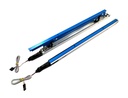 HEPF Elektrische Störklappen 300mm (Paar) 7,4V blau eloxiert