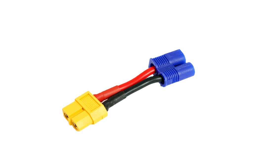 Adapterkabel XT60-Buchse auf  EC3-Stecker